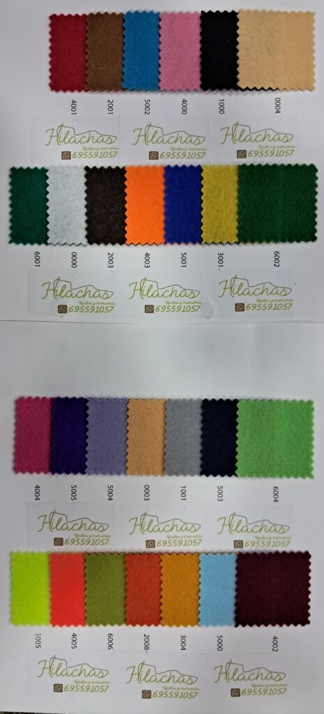 Tejido para manualidades, carnaval.....