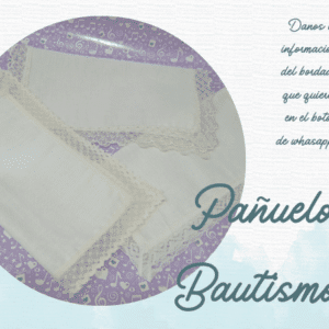 PAÑUELOS BAUTISMO